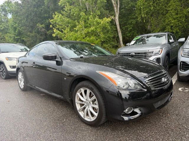 Black Obsidian 2015 INFINITI Q60 Coupe  7-Speed Automatic