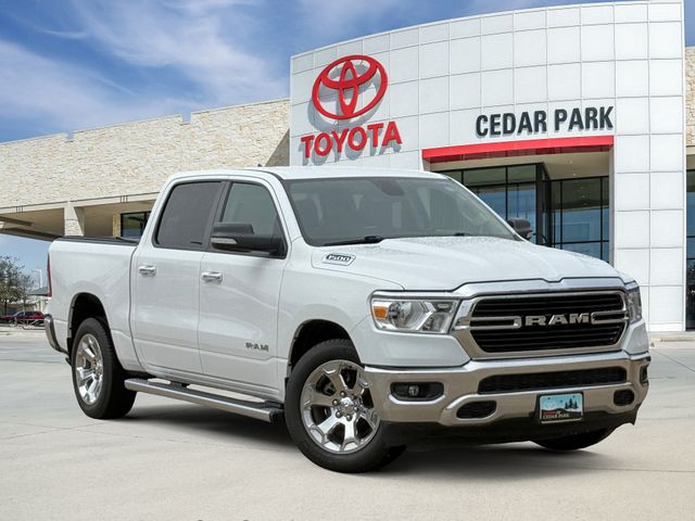 Bright White Clearcoat 2020 RAM 1500 Pickup Truck 8-Speed Automatic