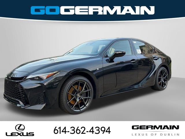 Black 2026 Lexus IS 350 F Sport Design AWD Sedan All-Wheel Drive Automatic