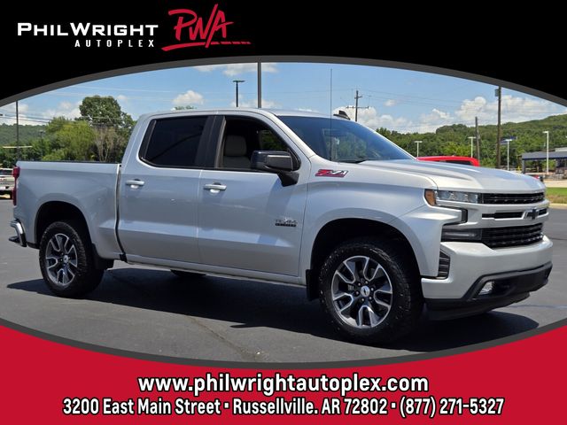 Silver Ice Metallic 2020 Chevrolet Silverado 1500 Pickup Truck Four-Wheel Drive 8-Speed Automatic