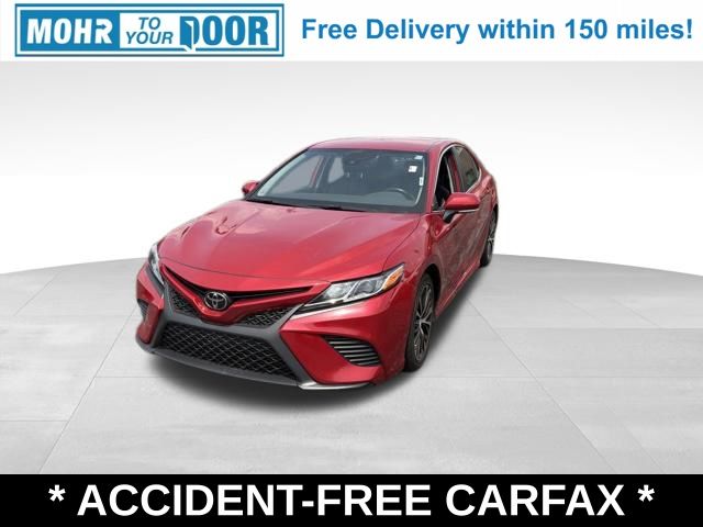 Red (Ruby Flare Pearl) 2020 Toyota Camry Sedan Front-Wheel Drive 8-Speed Automatic