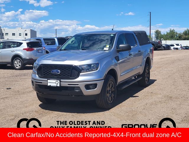 Silver Metallic 2020 Ford Ranger Pickup Truck Four-Wheel Drive Automatic