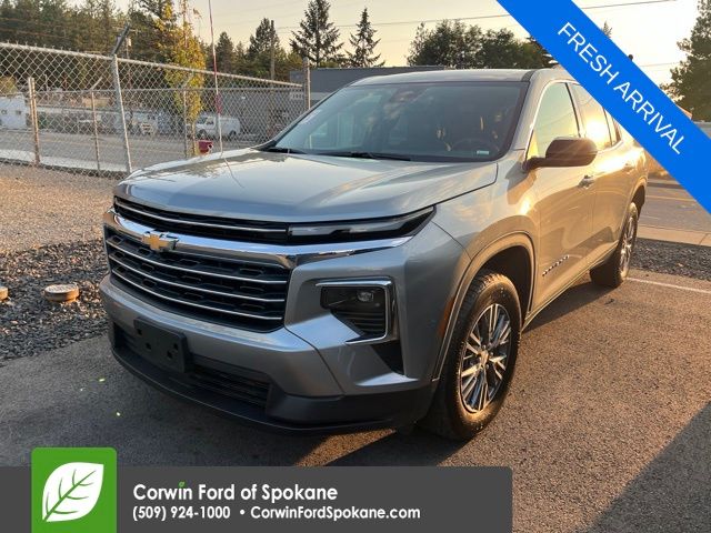 Sterling Gray Metallic 2026 Chevrolet Traverse SUV / Crossover Four-Wheel Drive 8-Speed Automatic