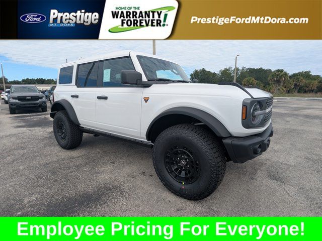 Oxford White 2026 Ford Bronco Badlands 4-Door 4WD SUV / Crossover Four-Wheel Drive Automatic