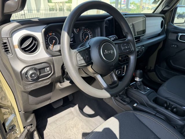 2025 Jeep Wrangler Sport Green at River Oaks CDJR