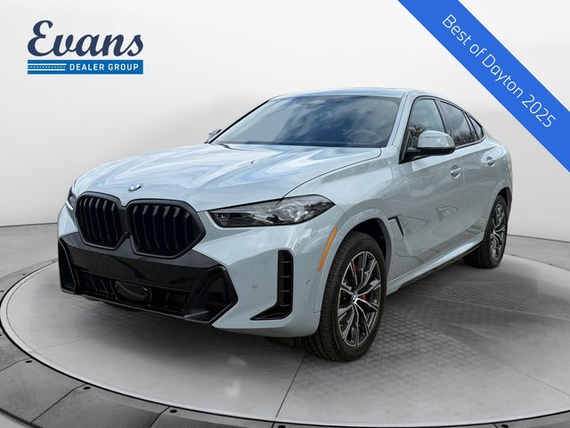 Gray (Brooklyn Grey Metallic) 2026 BMW X6 SUV / Crossover All-Wheel Drive 8-Speed Automatic