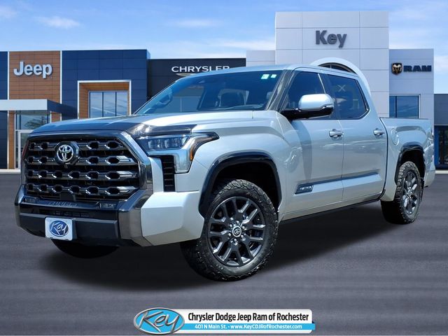 Celestial Silver Metallic 2023 Toyota Tundra Pickup Truck Four-Wheel Drive Automatic