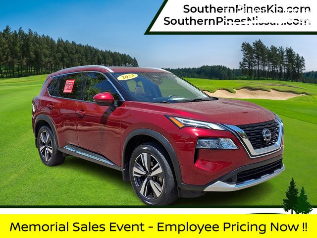 Red (Scarlet Ember Tintcoat) 2023 Nissan Rogue SUV / Crossover Front-Wheel Drive Continuously Variable Transmission