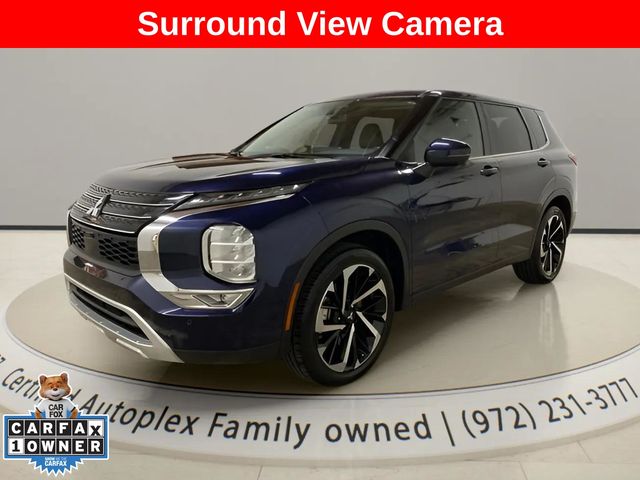Cosmic Blue Metallic 2024 Mitsubishi Outlander SUV / Crossover Front-Wheel Drive Continuously Variable Transmission