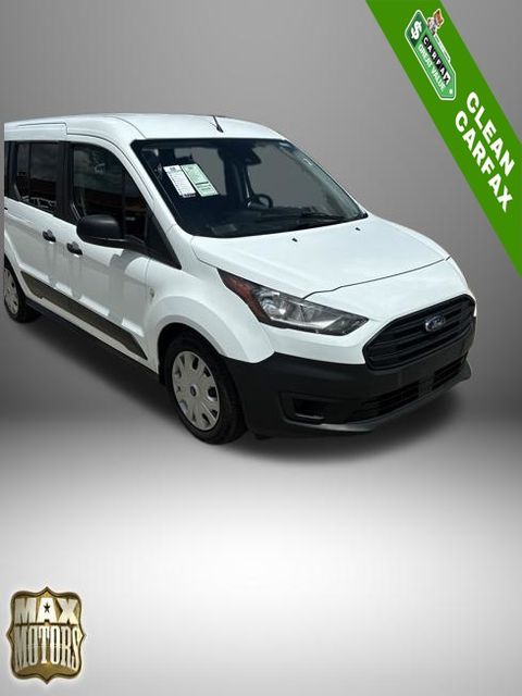 Frozen White 2021 Ford Transit Connect Van Front-Wheel Drive 8-Speed Automatic