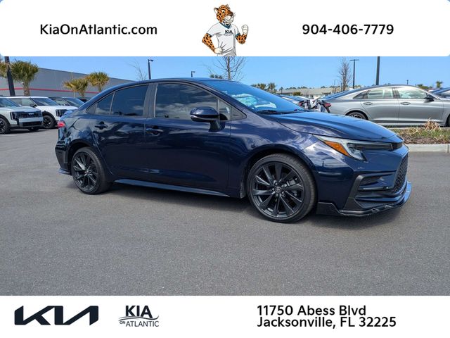 Blueprint 2023 Toyota Corolla SE FWD Sedan Front-Wheel Drive Continuously Variable Transmission