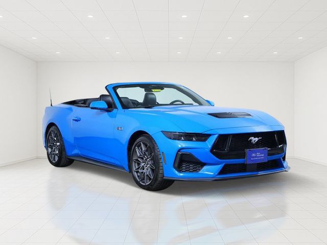 Grabber Blue Metallic 2025 Ford Mustang Convertible Rear-Wheel Drive Automatic