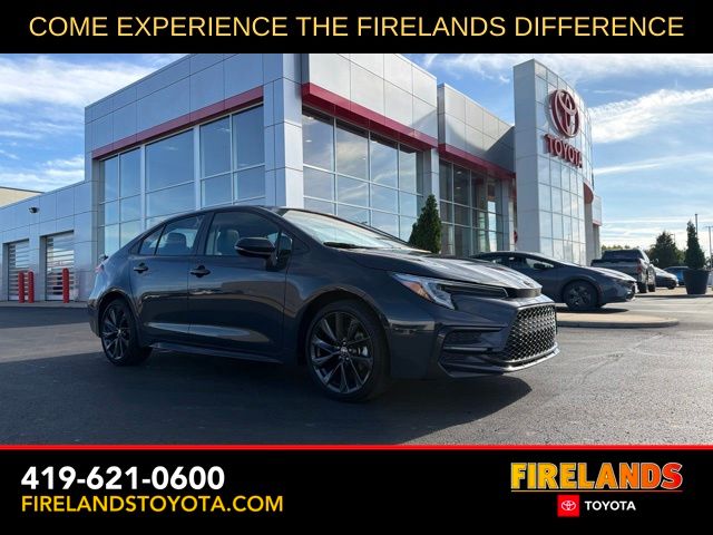 Black (Underground/Mid Blk Met) 2026 Toyota Corolla Sedan Front-Wheel Drive Continuously Variable Transmission