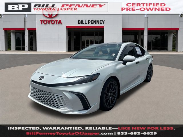 White (Wind Chill Pearl) 2025 Toyota Camry Sedan Front-Wheel Drive Continuously Variable Transmission