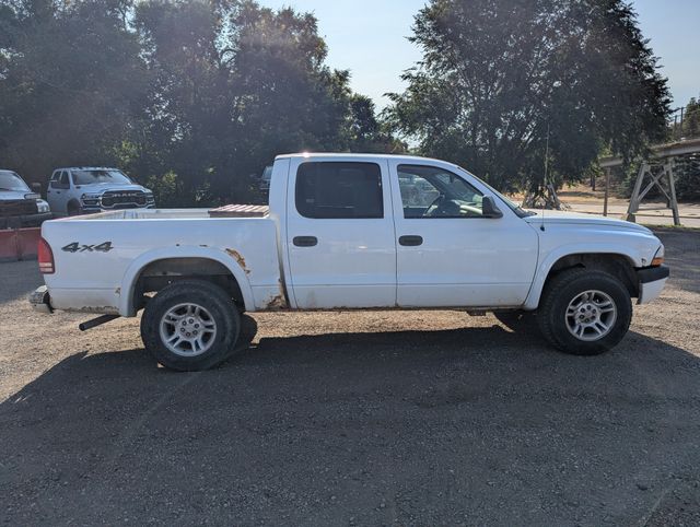 2004 White Dodge Dakota Sport 4X4 Truck