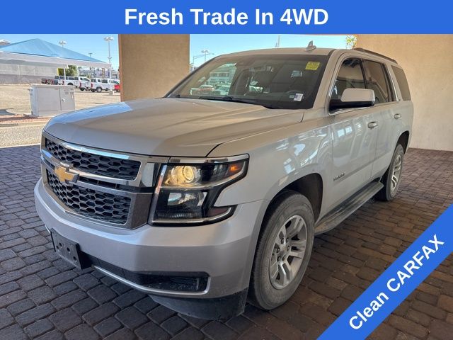 Silver Ice Metallic 2019 Chevrolet Tahoe LT 4WD SUV / Crossover Four-Wheel Drive 6-Speed Automatic Overdrive