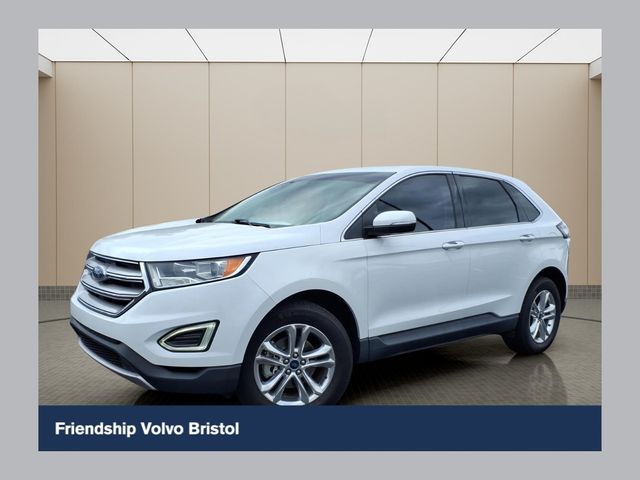 Oxford White 2017 Ford Edge SEL SUV / Crossover Front-Wheel Drive 6-Speed Automatic