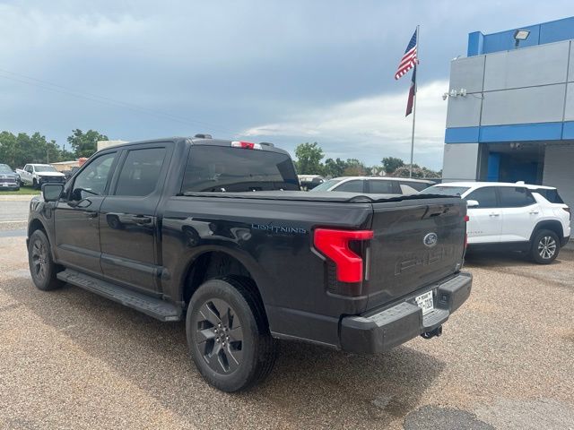 2023 Ford F-150 Lightning XLT Black at EAG Ford Navasota