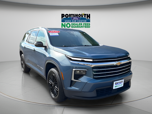 Lakeshore Blue 2025 Chevrolet Traverse SUV / Crossover Four-Wheel Drive 8-Speed Automatic