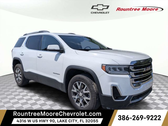 Summit White 2023 GMC Acadia SUV / Crossover Four-Wheel Drive 9-Speed Automatic