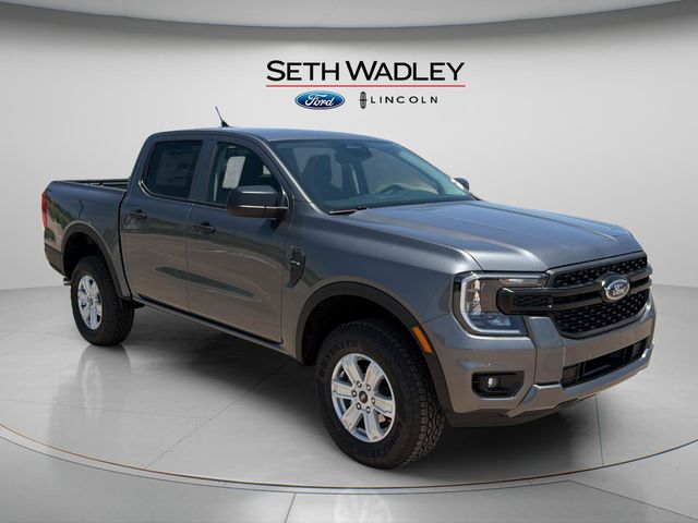 Gray Metallic 2026 Ford Ranger XL SuperCrew 4WD Pickup Truck Four-Wheel Drive Automatic