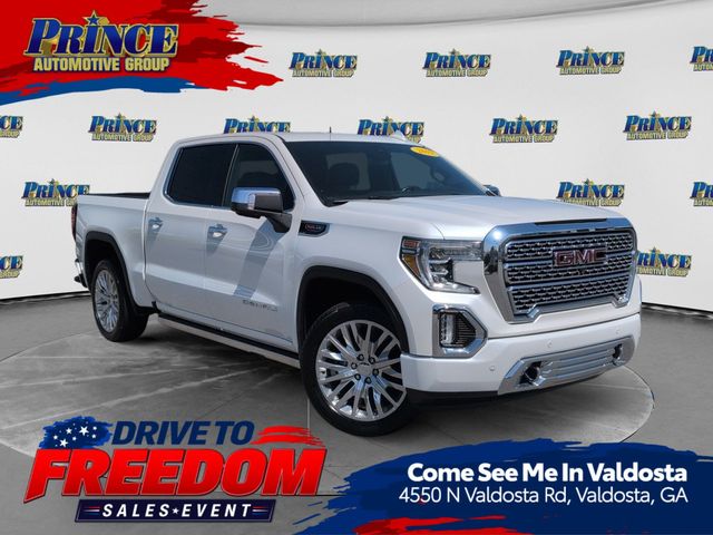 White Frost Tricoat 2019 GMC Sierra 1500 Pickup Truck Four-Wheel Drive Automatic