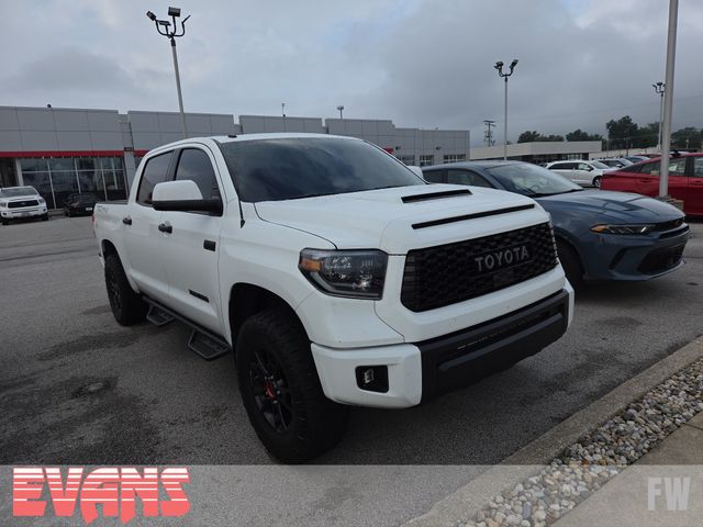 Super White 2019 Toyota Tundra Pickup Truck Four-Wheel Drive 6-Speed Automatic