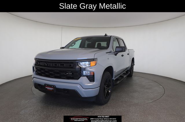 Slate Gray Metallic 2024 Chevrolet Silverado 1500 Pickup Truck Four-Wheel Drive 8-Speed Automatic