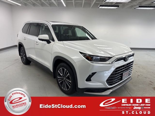 White (Wind Chill Pearl) 2025 Toyota Grand Highlander Hybrid MAX Platinum AWD SUV / Crossover All-Wheel Drive 6-Speed Automatic