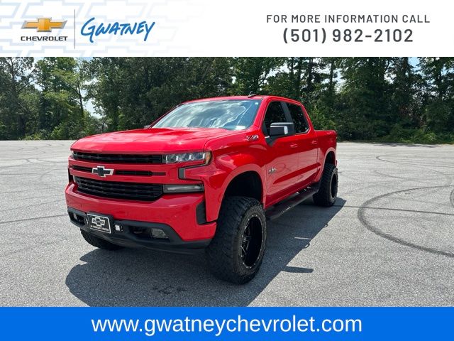 Red Hot 2020 Chevrolet Silverado 1500 Pickup Truck Four-Wheel Drive 8-Speed Automatic