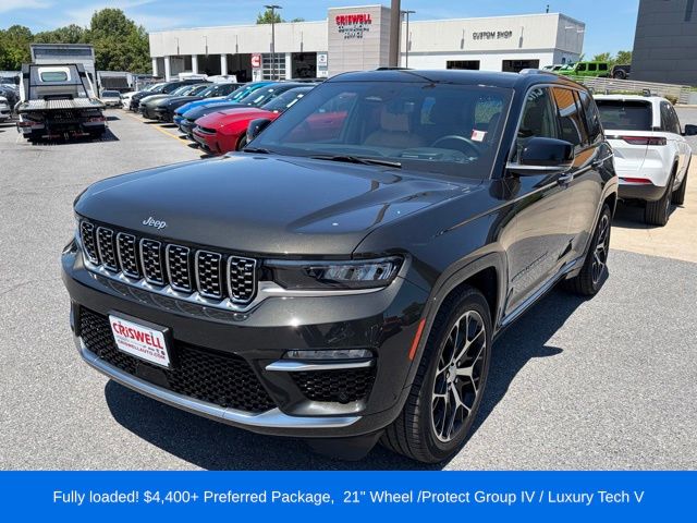 Pearlcoat 2023 Jeep Grand Cherokee SUV / Crossover Four-Wheel Drive 8-Speed Automatic