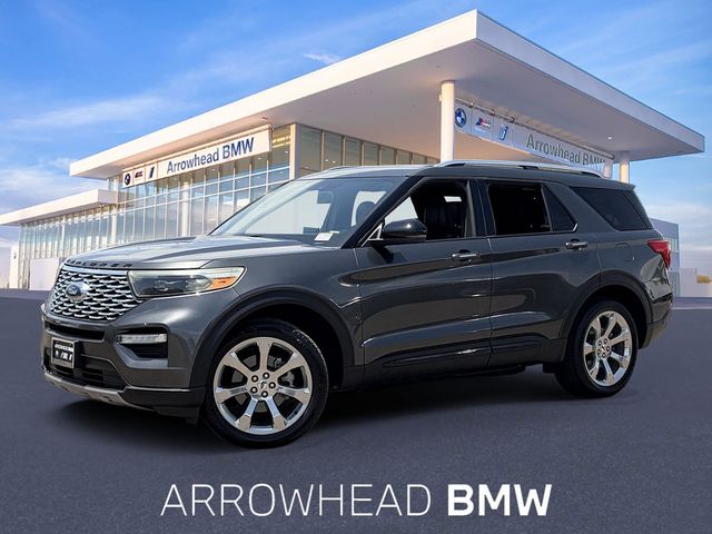 Gray (Magnetic Metallic) 2020 Ford Explorer SUV / Crossover All-Wheel Drive Automatic