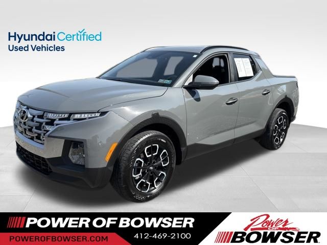 Hampton Gray 2024 Hyundai Santa Cruz Pickup Truck All-Wheel Drive 8-Speed Automatic