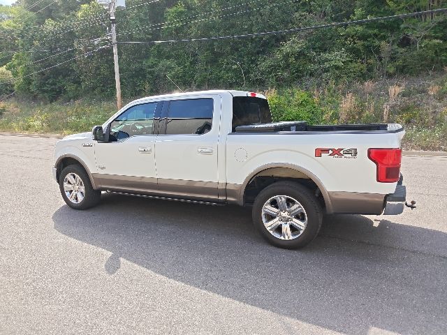 2019 White Platinum Metallic Tri-Coat Ford F-150 King Ranch 4X4 Truck
