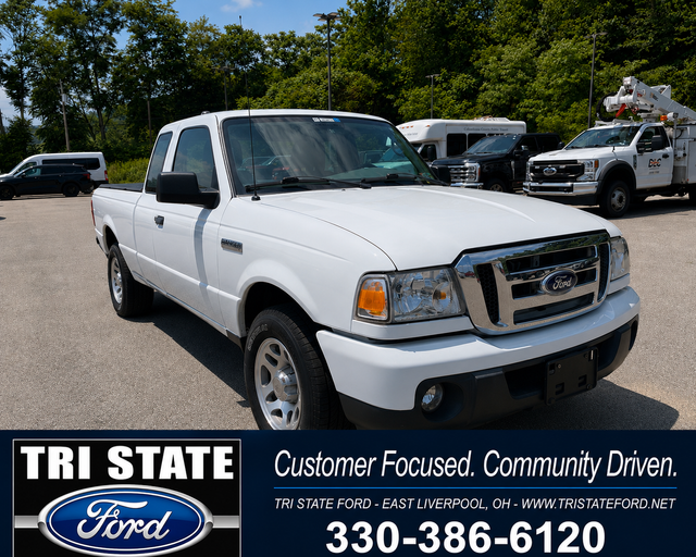 Oxford White 2010 Ford Ranger Pickup Truck 4X2 5-Speed Automatic