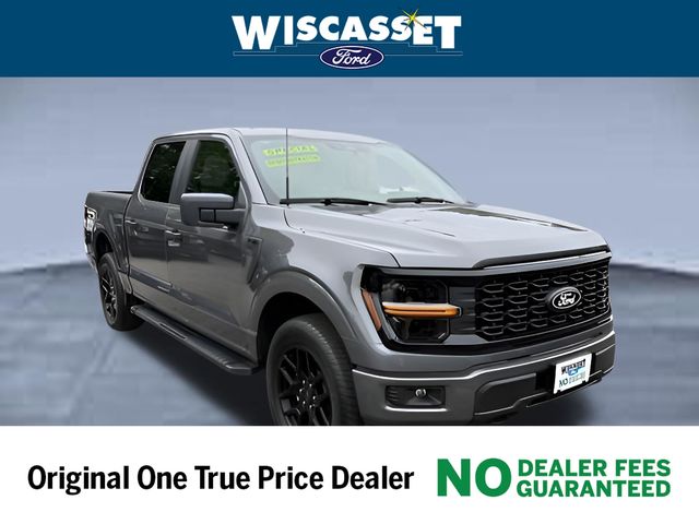 Gray Metallic 2025 Ford F-150 STX 4dr SuperCrew 4WD Pickup Truck Four-Wheel Drive Automatic