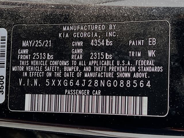 Used 2022 Black Kia GT-Line image 11