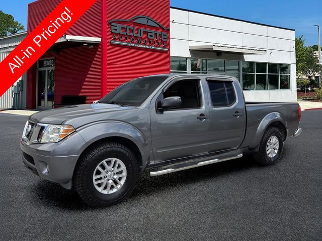 Gray (Gun Metallic) 2016 Nissan Frontier Pickup Truck 4X2 5-Speed Automatic Overdrive