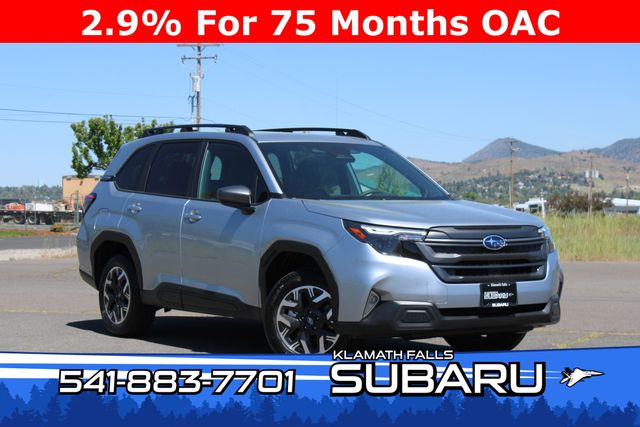 Ice Silver Metallic 2026 Subaru Forester Crossover AWD SUV / Crossover All-Wheel Drive Continuously Variable Transmission