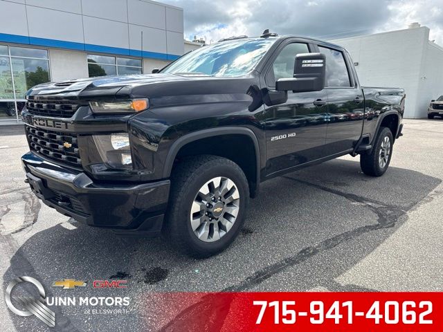 Black 2022 Chevrolet Silverado 2500HD Pickup Truck Four-Wheel Drive 6-Speed Automatic