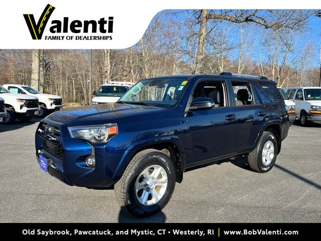 Nautical Blue Metallic 2021 Toyota 4Runner SR5 Premium 4WD SUV / Crossover Four-Wheel Drive 5-Speed Automatic Overdrive