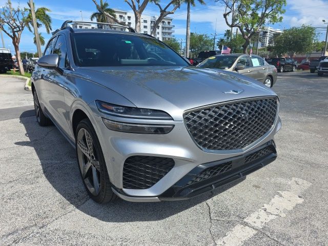 Savile Silver 2024 Genesis GV70 3.5T Sport AWD SUV / Crossover All-Wheel Drive 8-Speed Automatic