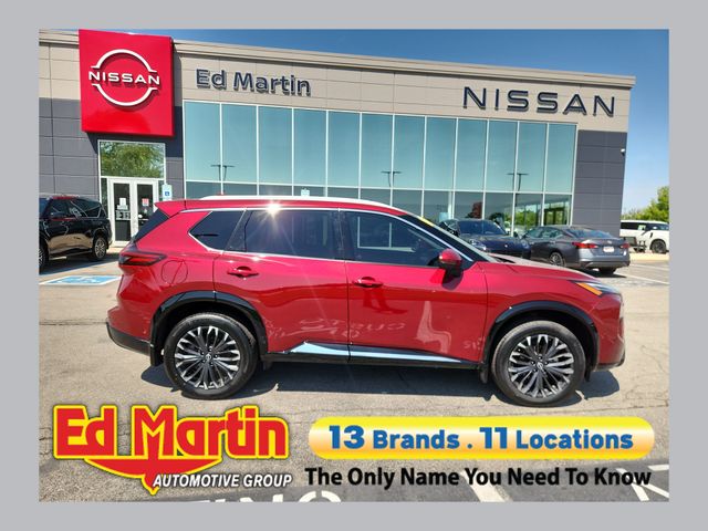 Red (Scarlet) 2025 Nissan Rogue SUV / Crossover All-Wheel Drive Continuously Variable Transmission