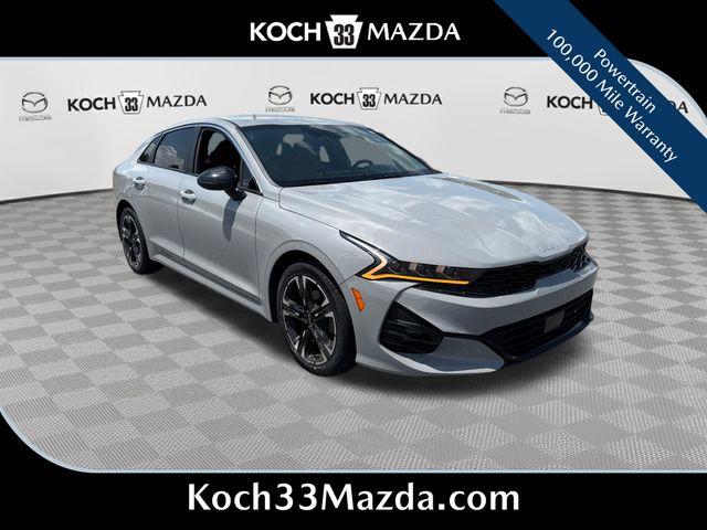 Wolf Gray 2024 Kia K5 Sedan Front-Wheel Drive 8-Speed Automatic