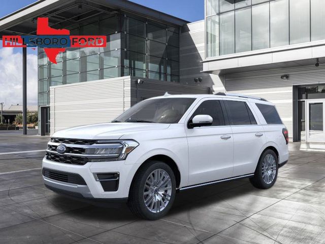 2024 Star White Metallic Tri-Coat Ford Expedition Limited RWD SUV