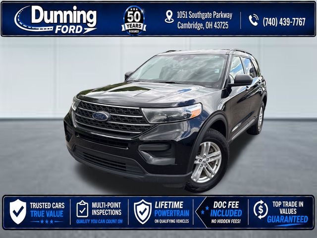 Agate Black Metallic 2022 Ford Explorer SUV / Crossover All-Wheel Drive Automatic