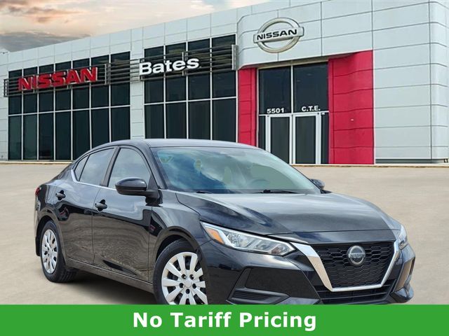 Super Black 2020 Nissan Sentra Sedan Front-Wheel Drive Continuously Variable Transmission
