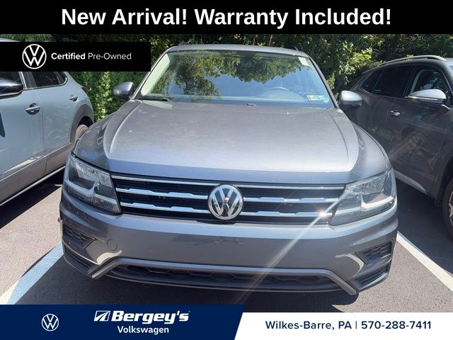 Platinum Gray Metallic 2020 Volkswagen Tiguan SUV / Crossover All-Wheel Drive 8-Speed Automatic