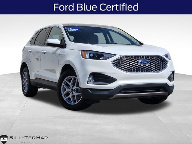 Star White Metallic Tri-Coat 2024 Ford Edge SUV / Crossover All-Wheel Drive 8-Speed Automatic