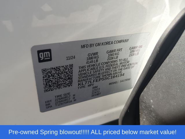 Used 2025 Summit White Chevrolet LS image 47